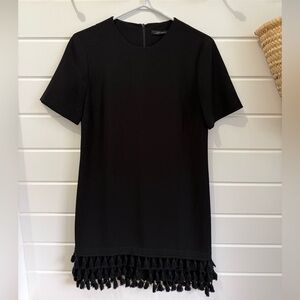 Zara Classic Black Short Sleeve Dress